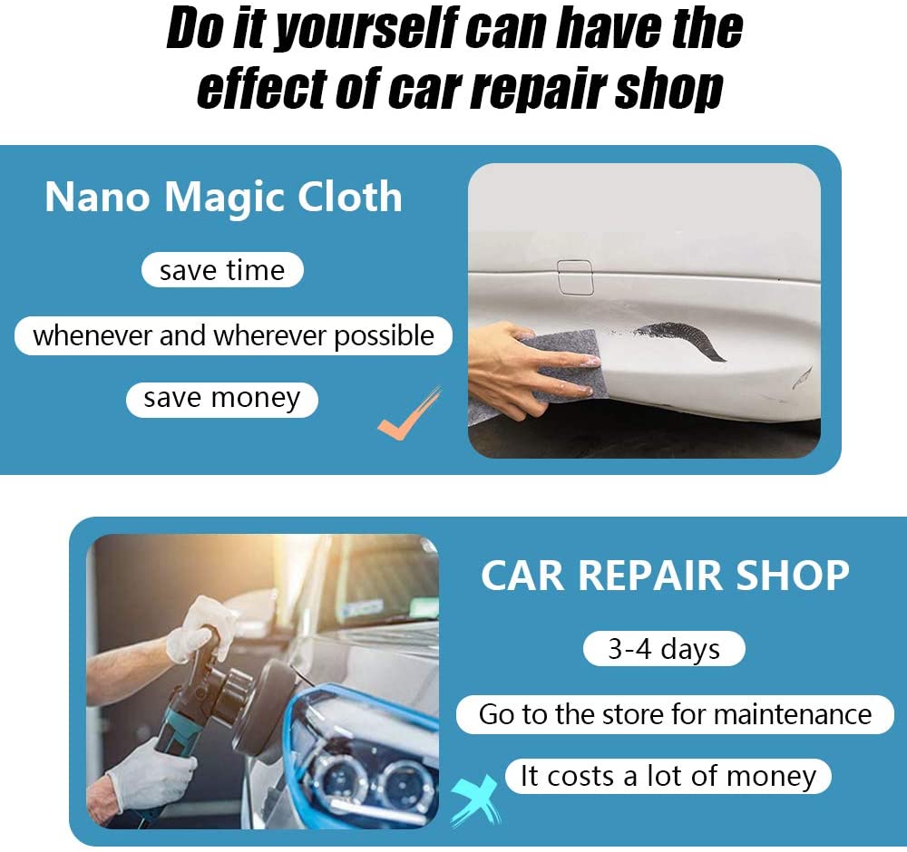 Nano Car Scratch Repair Cloth