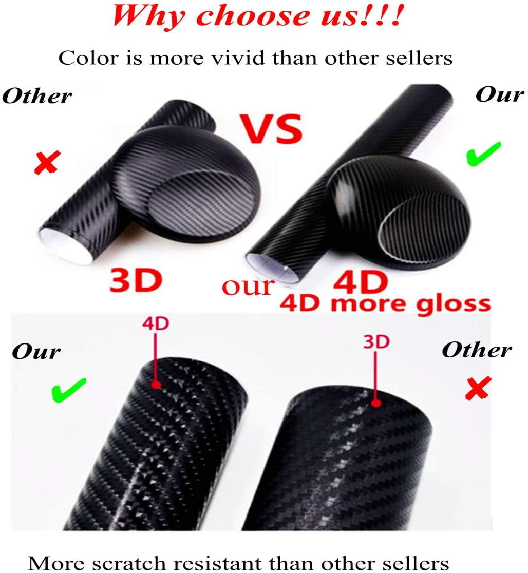 Carbon Car Door Sills Stickers( 4PCS )