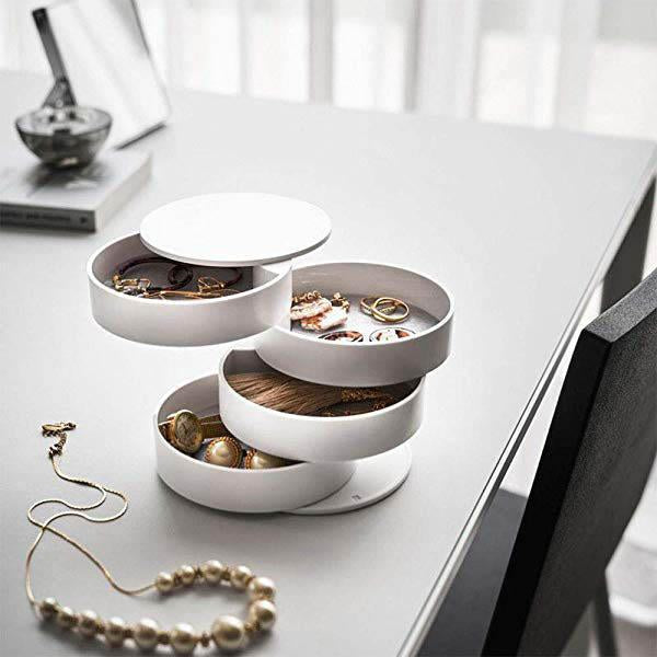 Multi-Layer Rotating Storage Box