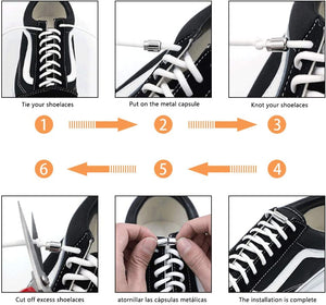 Creative Metal Capsule Shoelace Buckle（10PCS）