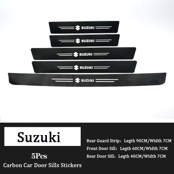 Carbon Car Door Sills Stickers( 4PCS )