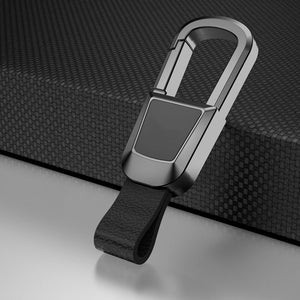High-end Genuine Leather Car Keychain