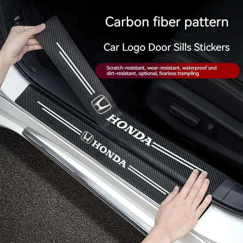 Carbon Car Door Sills Stickers✨9PCS ✨