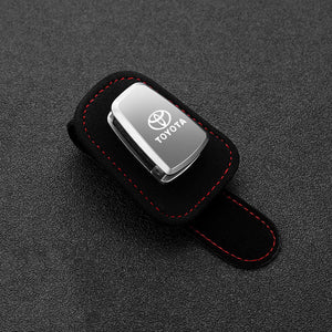 Vehicle-mounted Diamond-studded Multi-function Glasses Holder