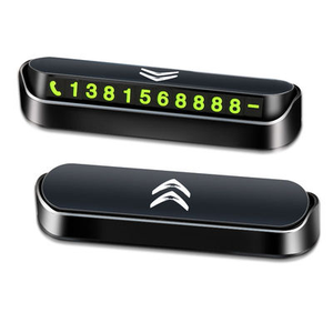 Magnetic Fluorescent Parking Number Plate