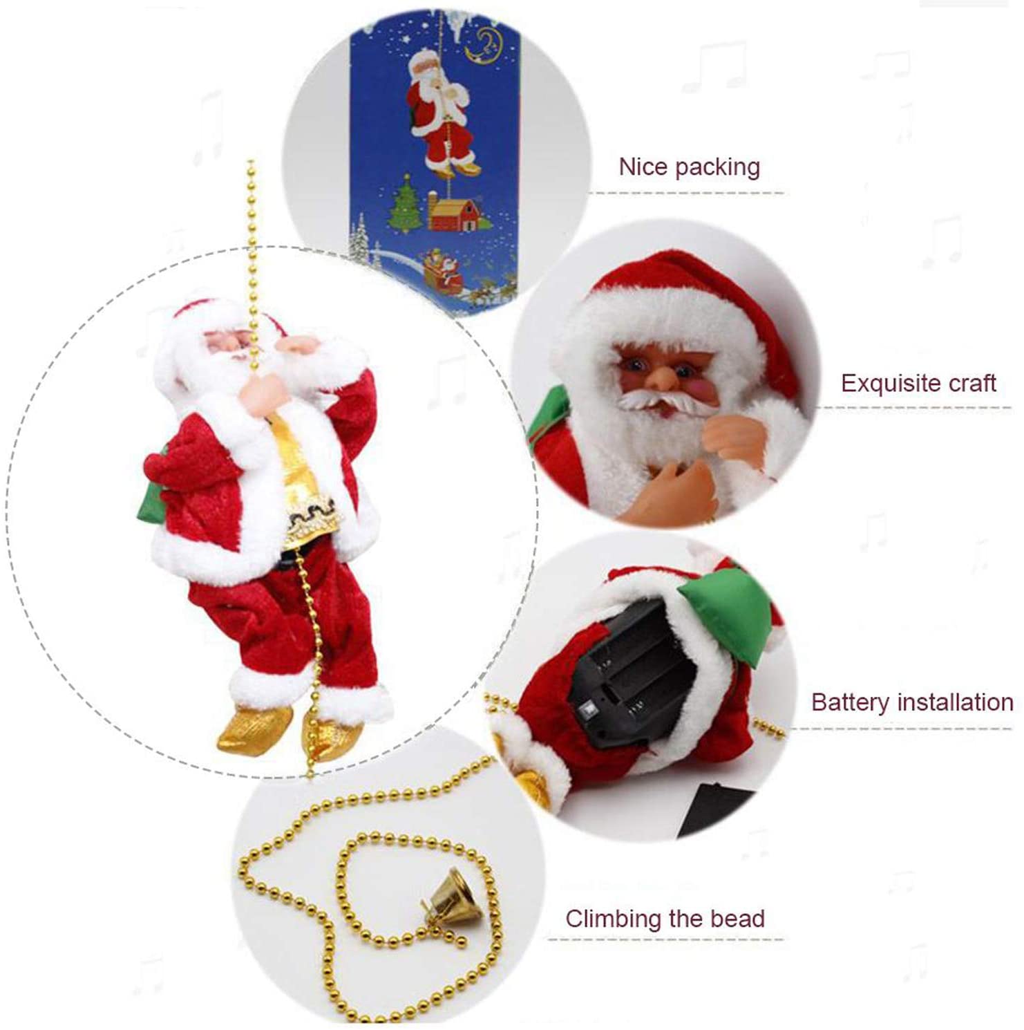 Climbing Santa (Electric)