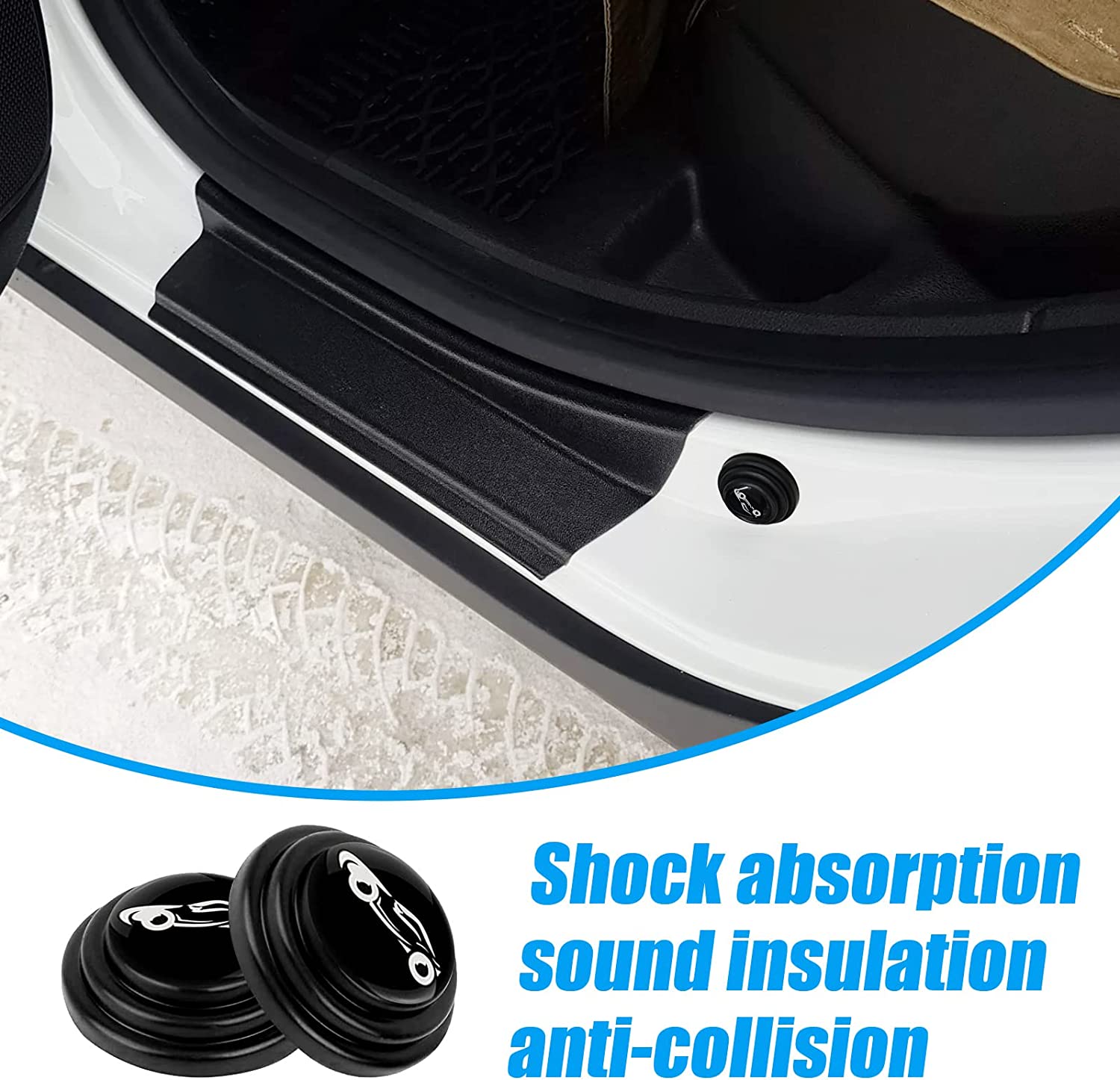 Double Track High Elastic Car Door Cushion ✨20Pcs✨