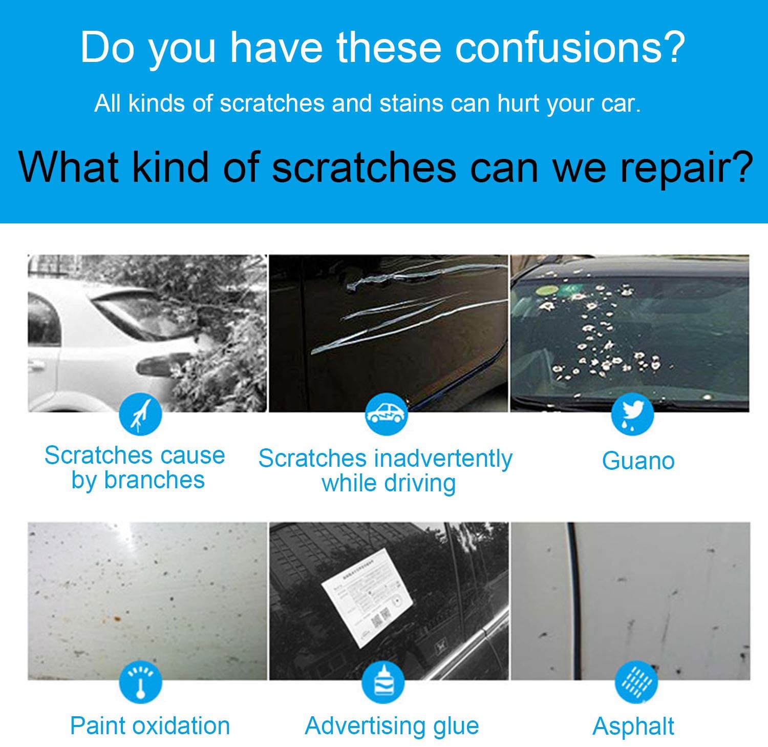 Nano Car Scratch Repair Cloth