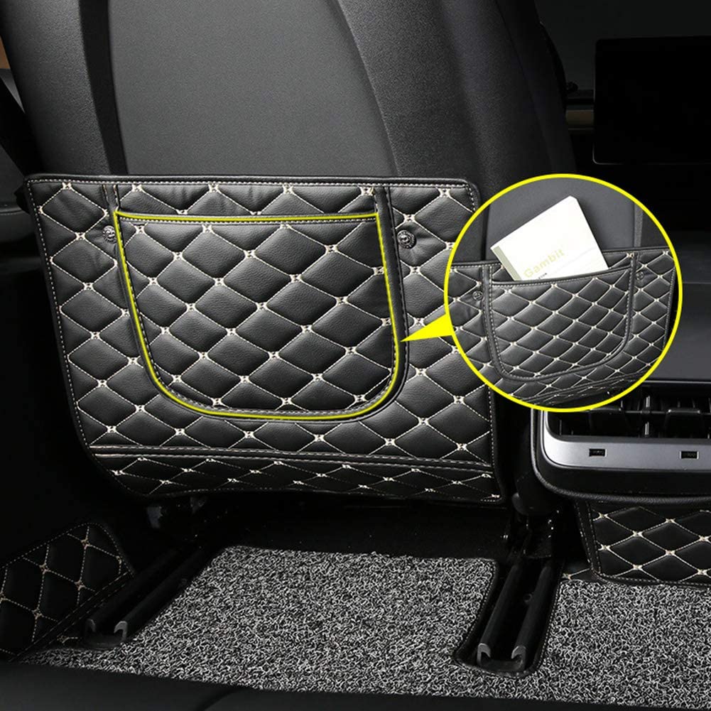 Anti-kick pad for car back