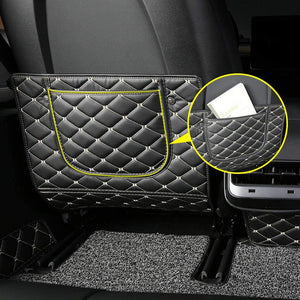 Anti-kick pad for car back