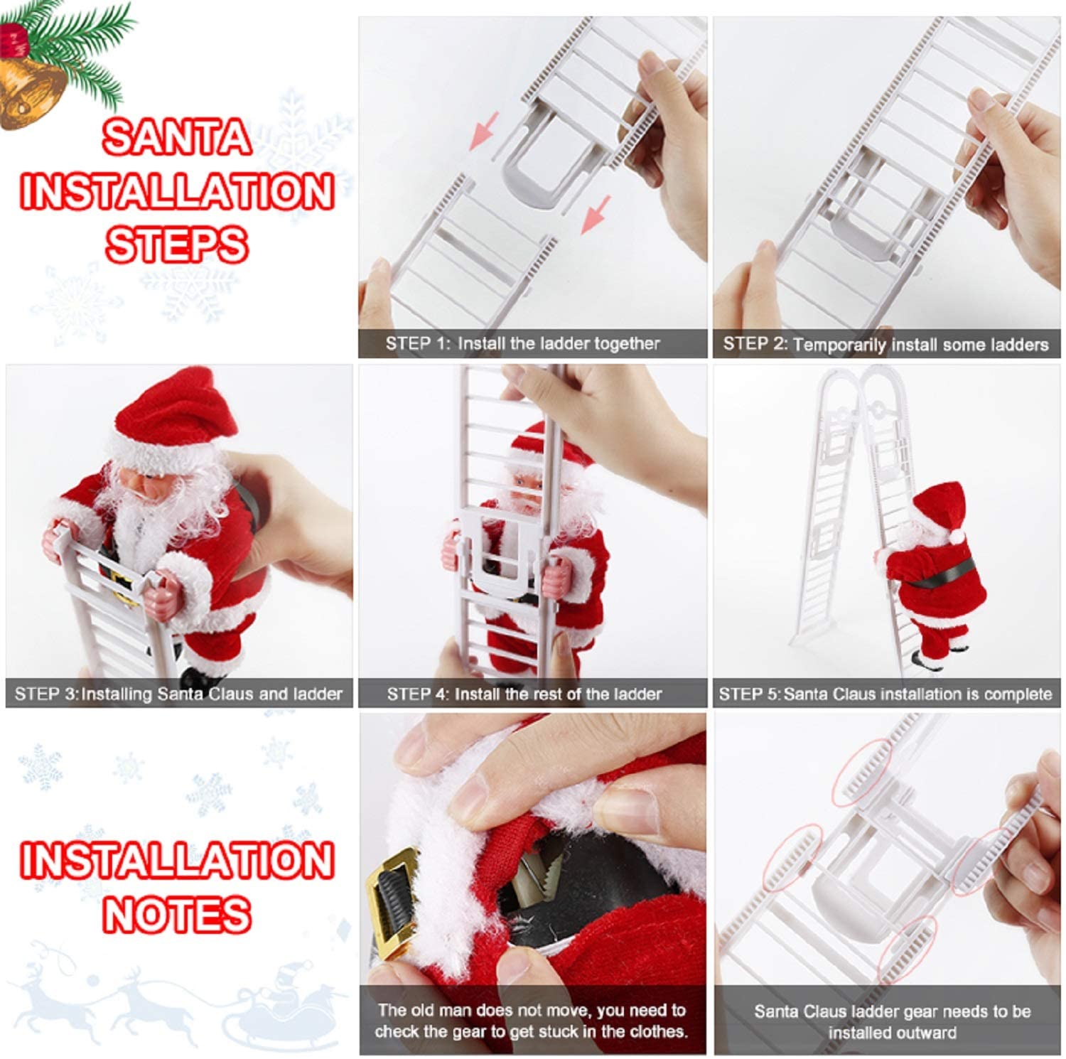 Climbing Santa (Electric)
