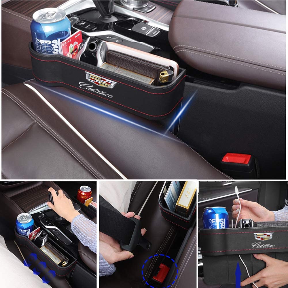 Multifunctional High-end  Leather Car Seat Gap Storage Box✨Free shipping ✨
