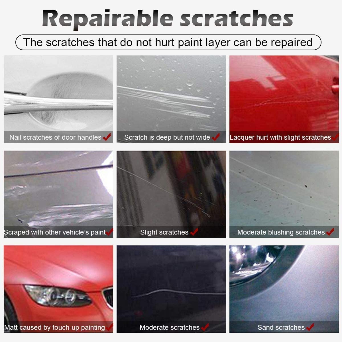 Nano Car Scratch Repair Cloth