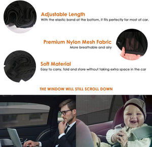 MLLOOK® Universal Car Window Screens