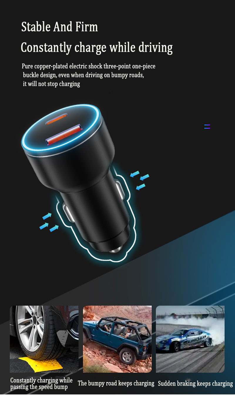 Car Cigarette Lighter Gast Charging Adapter