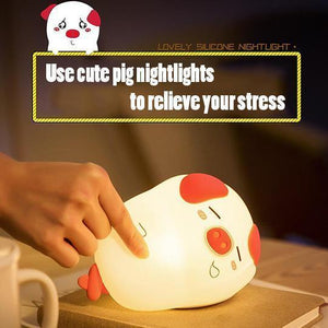 Cute Pig Night Light