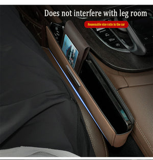 Premium Car Suede Gap Storage Box