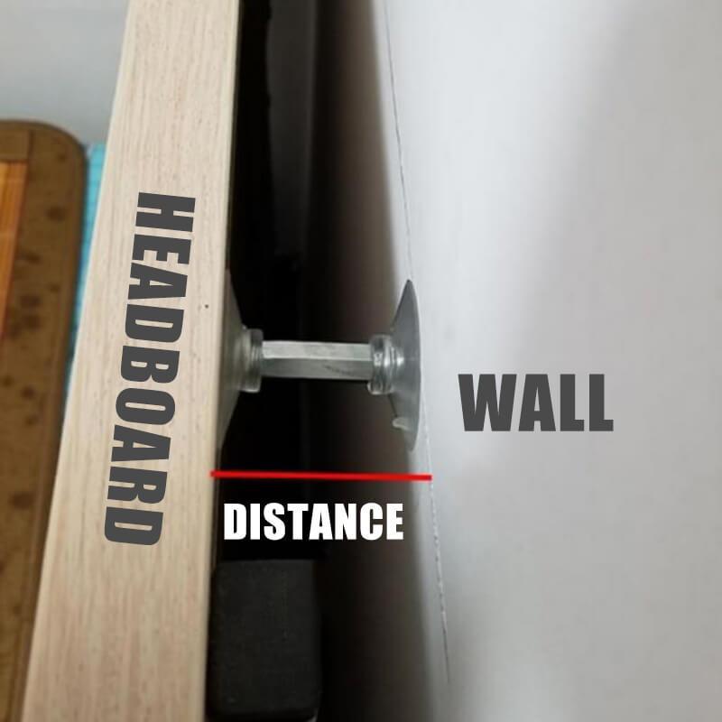 Adjustable Threaded Bed Frame anti-shake tool