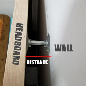 Adjustable Threaded Bed Frame anti-shake tool