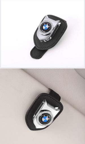 Diamond-studded Multifunctional Car Glasses Holder