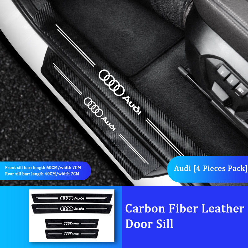 Carbon Car Door Sills Stickers( 4PCS )