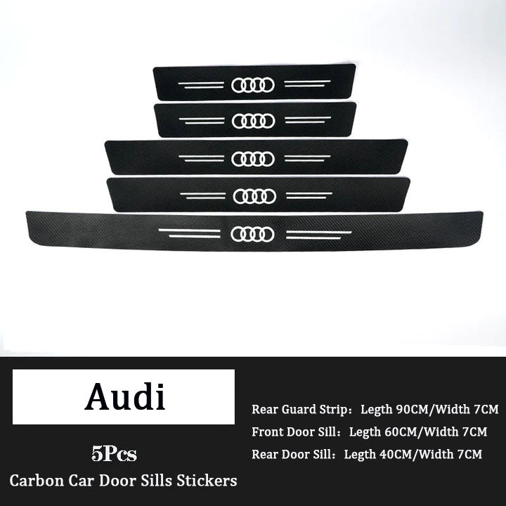 Carbon Car Door Sills Stickers( 4PCS )