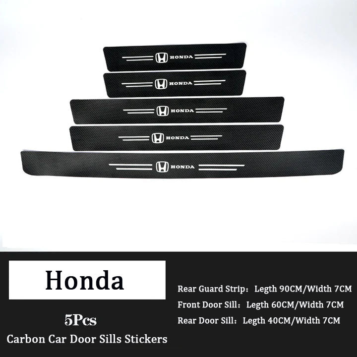 Carbon Car Door Sills Stickers( 4PCS )