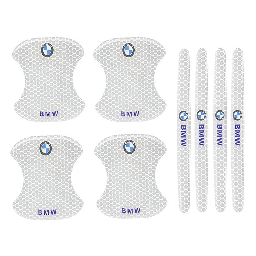 Reflective - Car Door Bowl Handle Anti-Scratch Damage Protector(8PCS)