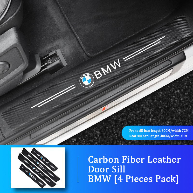 Carbon Car Door Sills Stickers( 4PCS )