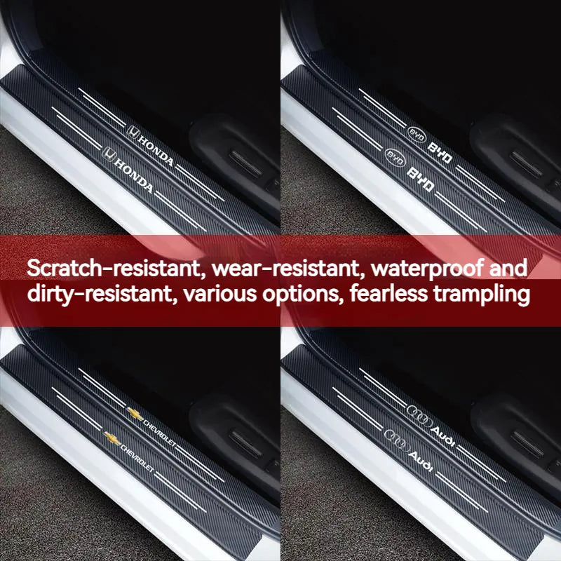 Carbon Car Door Sills Stickers✨9PCS ✨