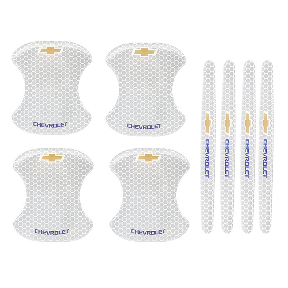 Reflective - Car Door Bowl Handle Anti-Scratch Damage Protector(8PCS)