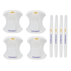 Reflective - Car Door Bowl Handle Anti-Scratch Damage Protector(8PCS)