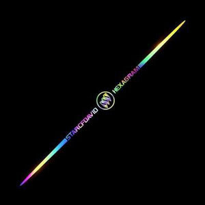 Colorful laser reflective car sticker ✨4PCS✨