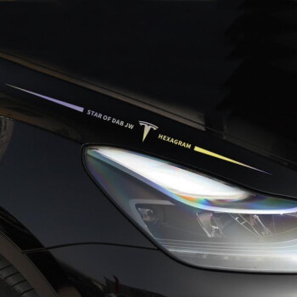 3D Colorful laser reflective car sticker ✨4PCS✨