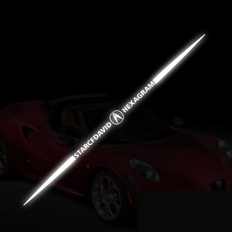 3D Colorful laser reflective car sticker ✨4PCS✨