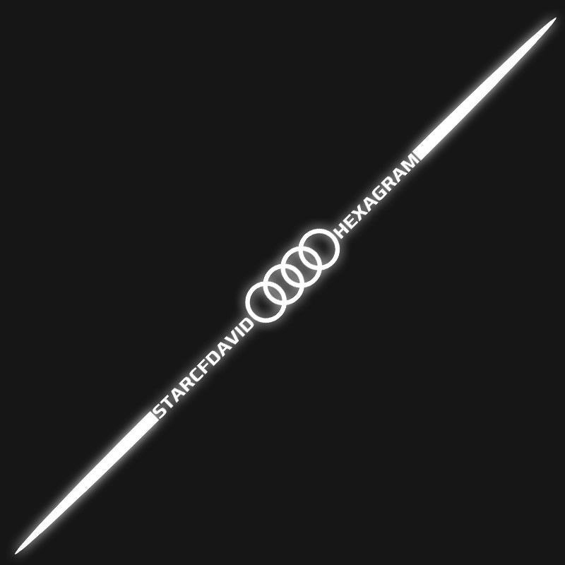 3D Colorful laser reflective car sticker 🔥4PCS🔥