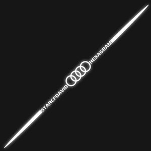 3D Colorful laser reflective car sticker ✨4PCS✨