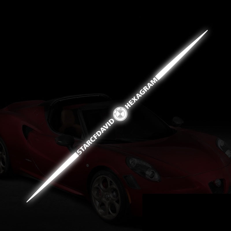3D Colorful laser reflective car sticker 🔥4PCS🔥
