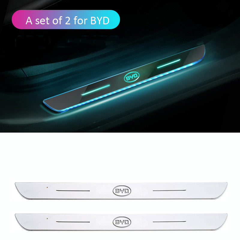 Automotive LED Colorful Door Sill Protective Atmosphere Light🎉Free Shipping🎉
