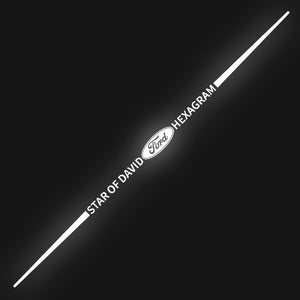 3D Colorful laser reflective car sticker ✨4PCS✨