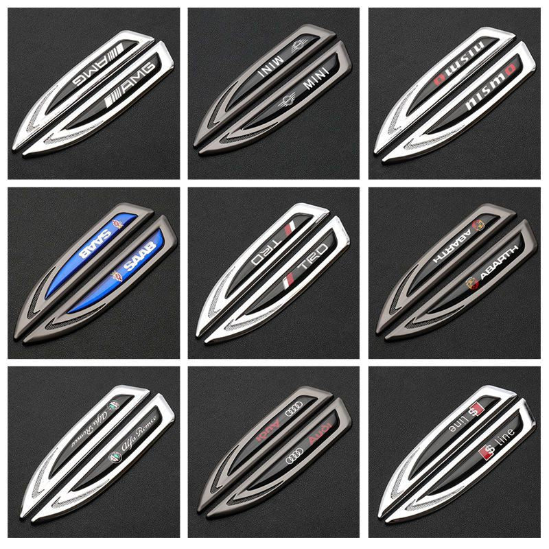 ⏰LAST SALE 49% OFF✨Metal Car Side Markers 1Set/2PCS✨