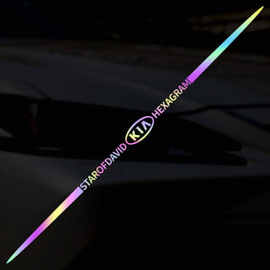 3D Colorful laser reflective car sticker ✨4PCS✨