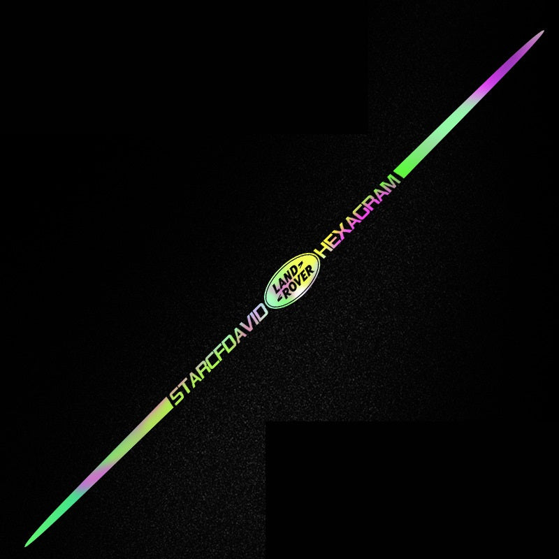 3D Colorful laser reflective car sticker ✨4PCS✨