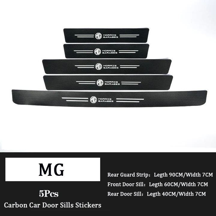 Carbon Car Door Sills Stickers( 4PCS )