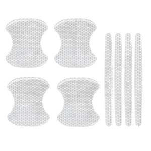 Reflective - Car Door Bowl Handle Anti-Scratch Damage Protector(8PCS)