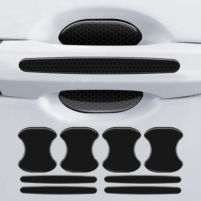 Reflective - Car Door Bowl Handle Anti-Scratch Damage Protector(8PCS)