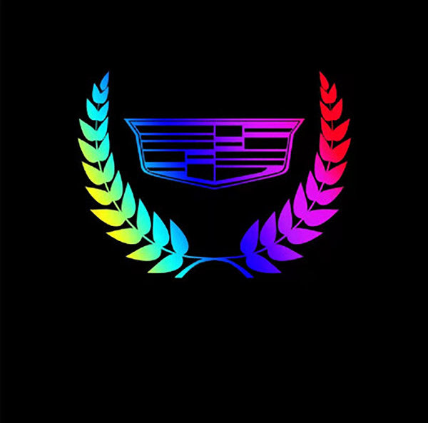 Creative Colorful Laser Car Stickers（4PCS）