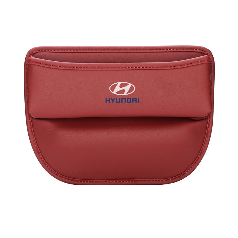 High-end Car Leather Crevice Storage Box