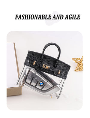Mini Clear Ladies Key Tote