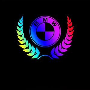 Creative Colorful Laser Car Stickers（4PCS）